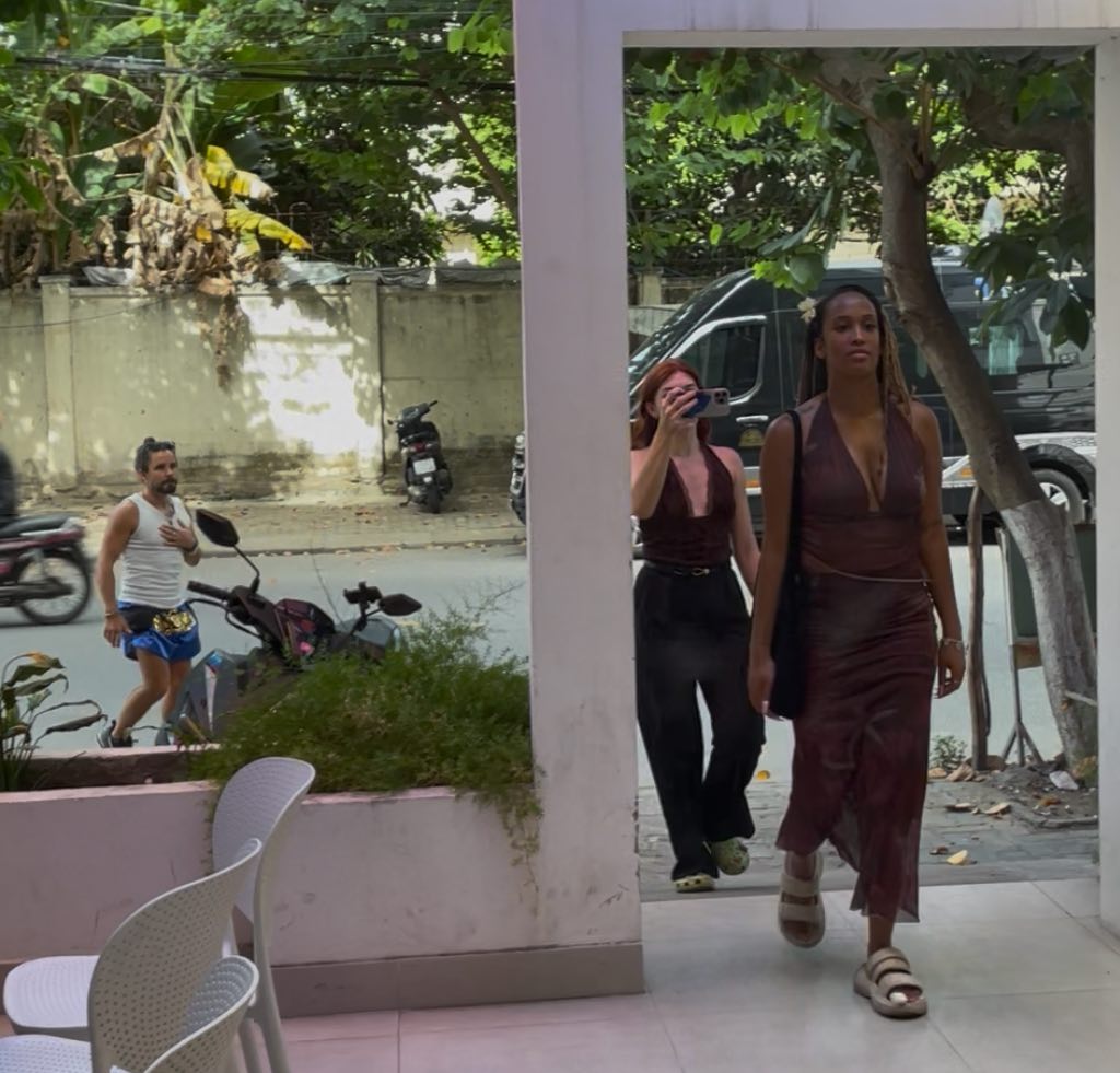 Participants arriving at Tiny Film Club Da Nang